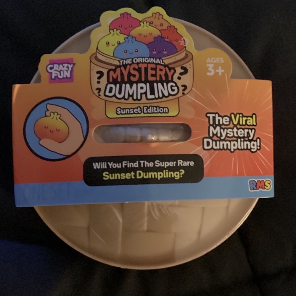 Crazy Fun‎ Mystery Dumpling Sunset Edition Squishy Toy RMS International New